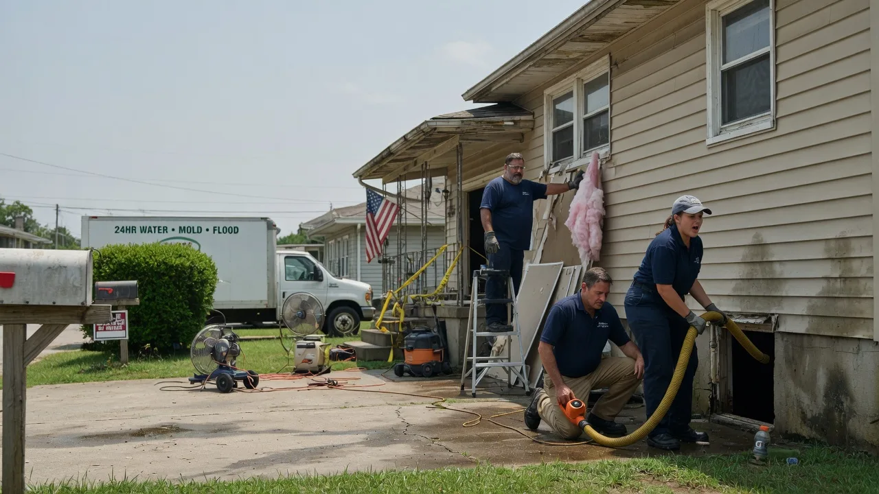 Water Damage Repair in Wapella, IL near me